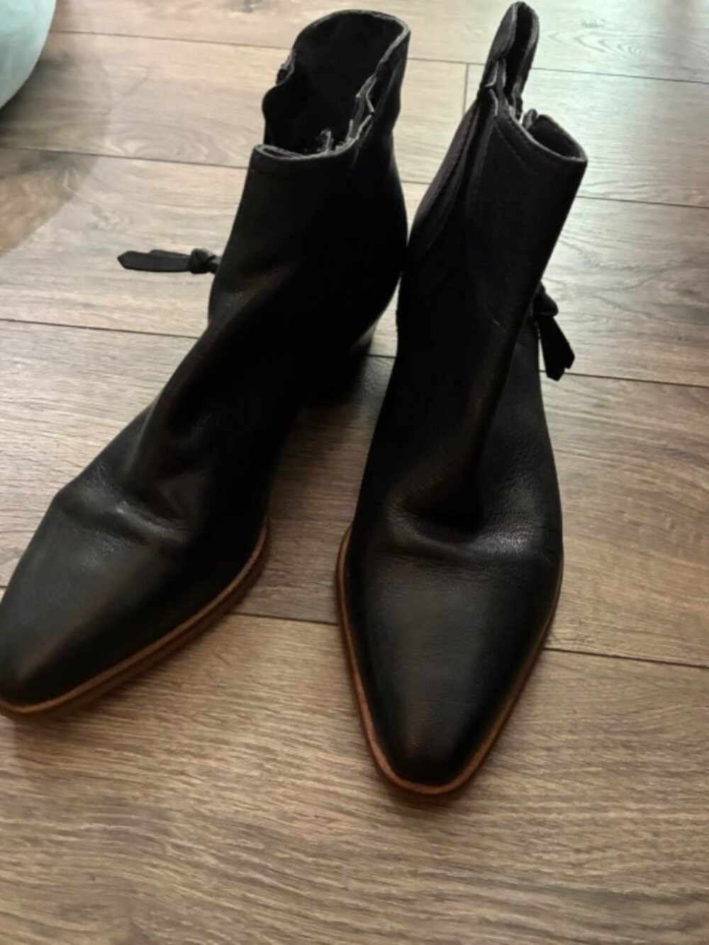 Cole Haan black boots womens